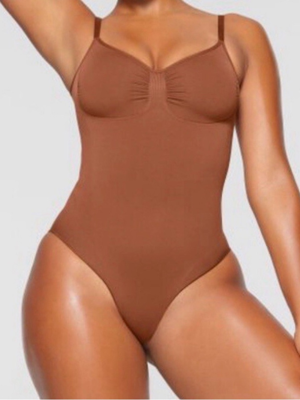 🤎 RARE SKIMS Everyday Sculpt Bodysuit | Bronze | Size 3X (Fits L+) NWT 🏷️